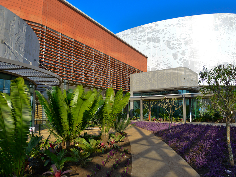 Jardín en el Centro de Convenciones